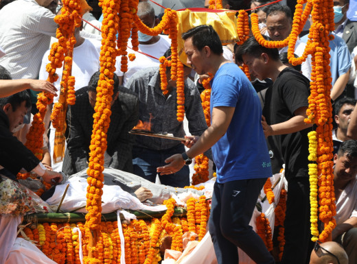 यस्तो रह्यो नेम्वाङको अन्तिम बिदाइ